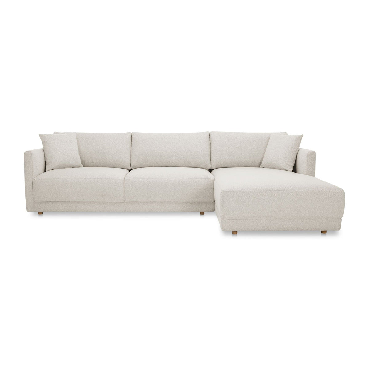 Bryn Sectional Right Oyster by Moe's Home Collection