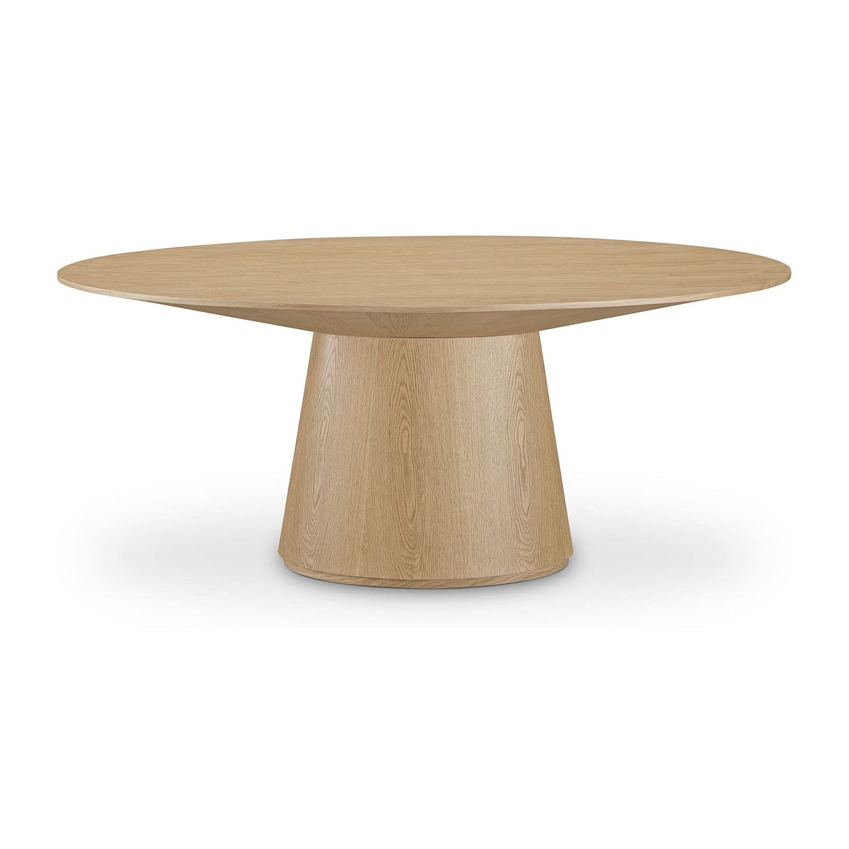 Otago Oval Dining Table Natural Oak by Moe's Home Collection