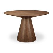 Otago 47In Round Dining Table Walnut by Moe's Home Collection