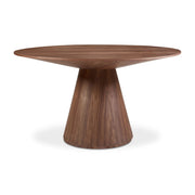 Otago Round 54In Dining Table Walnut Brown by Moe's Home Collection