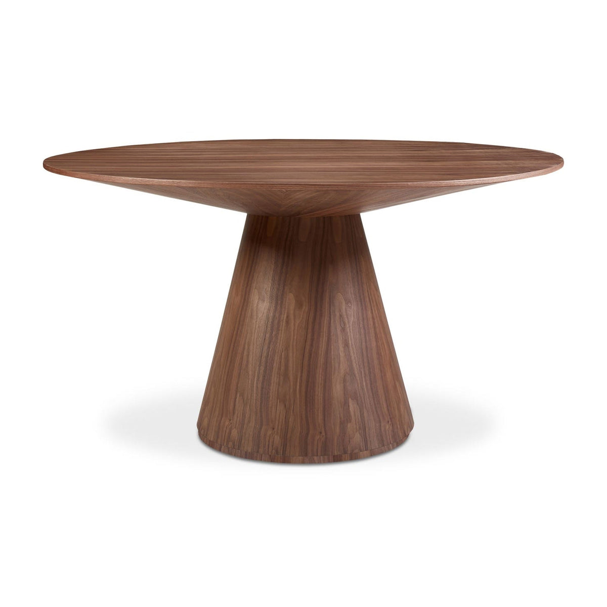 Otago Round 54In Dining Table Walnut Brown by Moe's Home Collection
