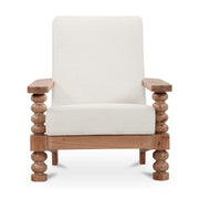 Ingrid Accent Chair Off White by Moe's Home Collection