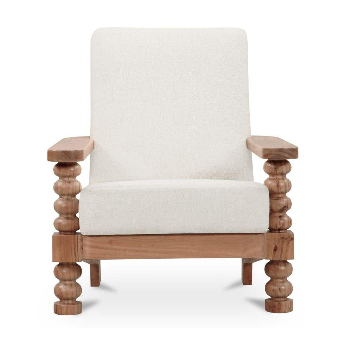 Ingrid Accent Chair Off White by Moe's Home Collection