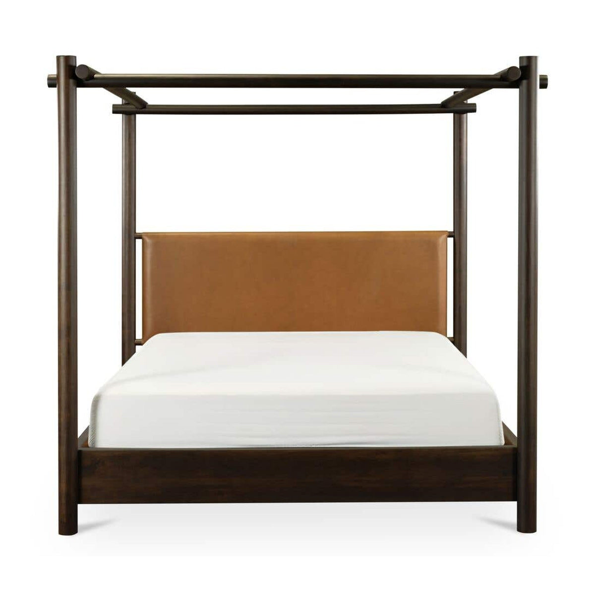 Devin Bed Queen Brown by Moe's Home Collection