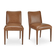 Calla Dining Chair Brown - Set Of Two by Moe's Home Collection