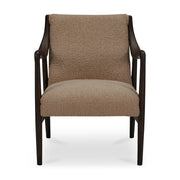 Yates Accent Chair Beige Faux Shearling by Moe's Home Collection