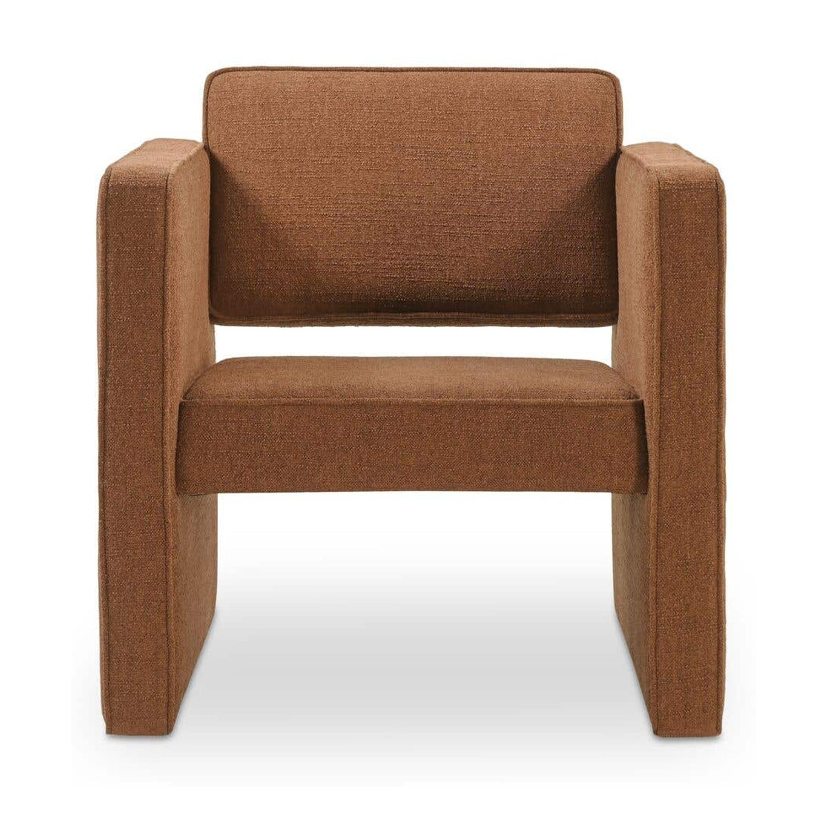 Harris Accent Chair Burgundy by Moe's Home Collection