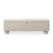 Ichigo Storage Bench Light Grey by Moe's Home Collection