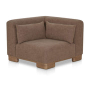 June Corner Chair Dark Brown by Moe's Home Collection