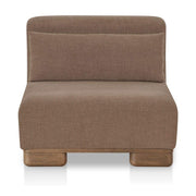 June Slipper Chair Dark Brown by Moe's Home Collection