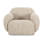 Hazel Lounge Chair Off White by Moe's Home Collection