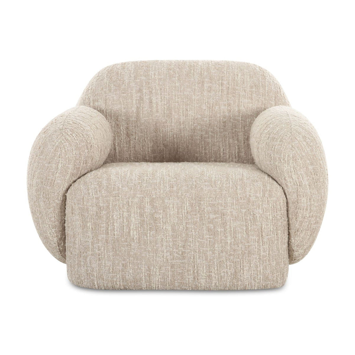 Hazel Lounge Chair Off White by Moe's Home Collection