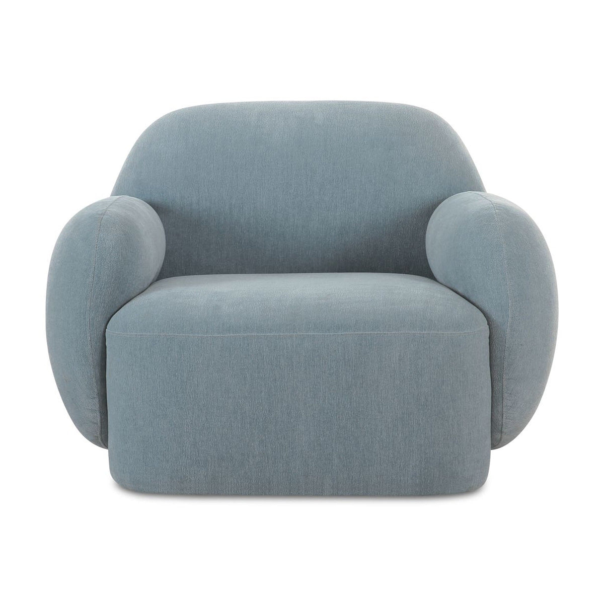 Hazel Lounge Chair Light Blue by Moe's Home Collection