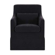 Lydia Slipcover Dining Chair Black by Moe's Home Collection