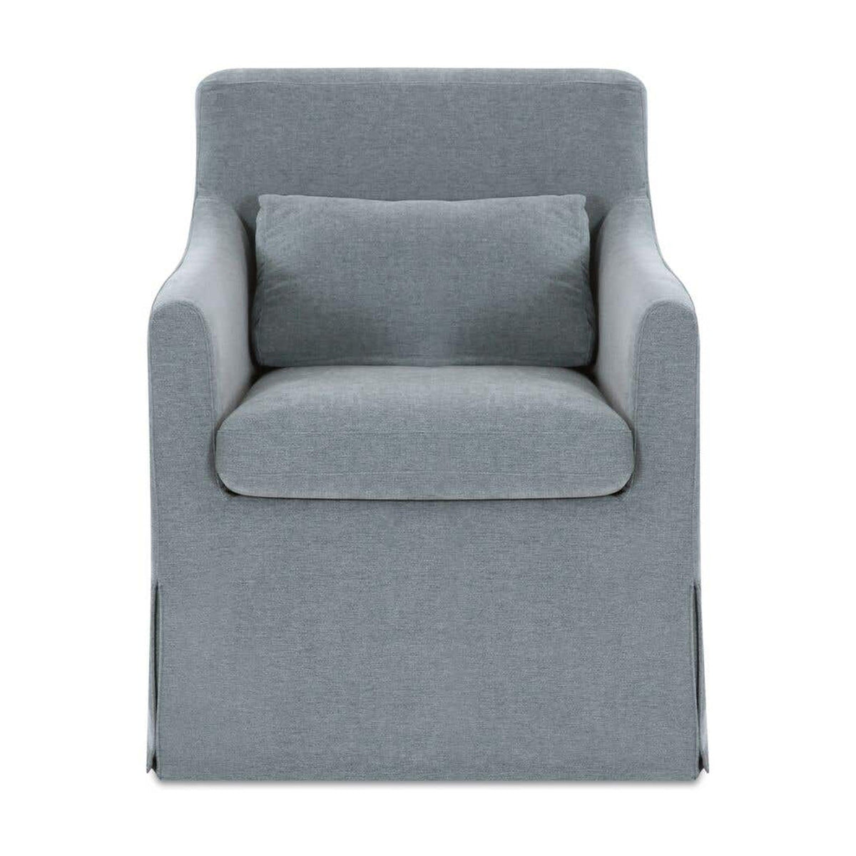 Lydia Slipcover Dining Chair Blue by Moe's Home Collection
