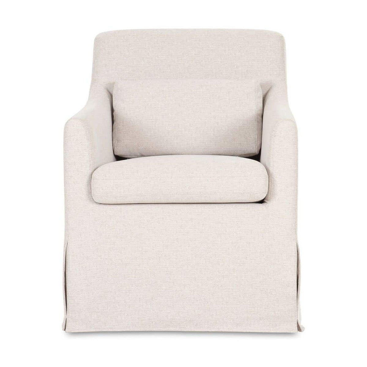 Lydia Slipcover Dining Chair Beige by Moe's Home Collection