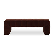Verity Bench Warm Brown by Moe's Home Collection