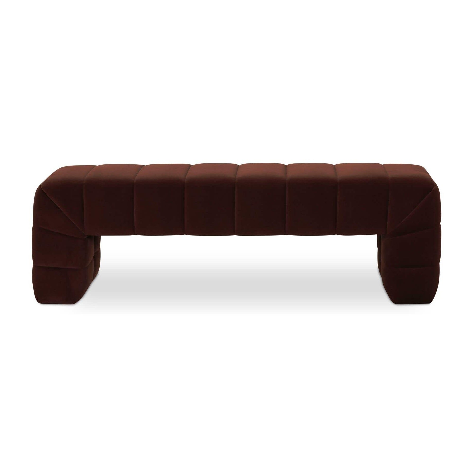 Verity Bench Warm Brown by Moe's Home Collection