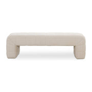 Verity Bench Oatmeal by Moe's Home Collection