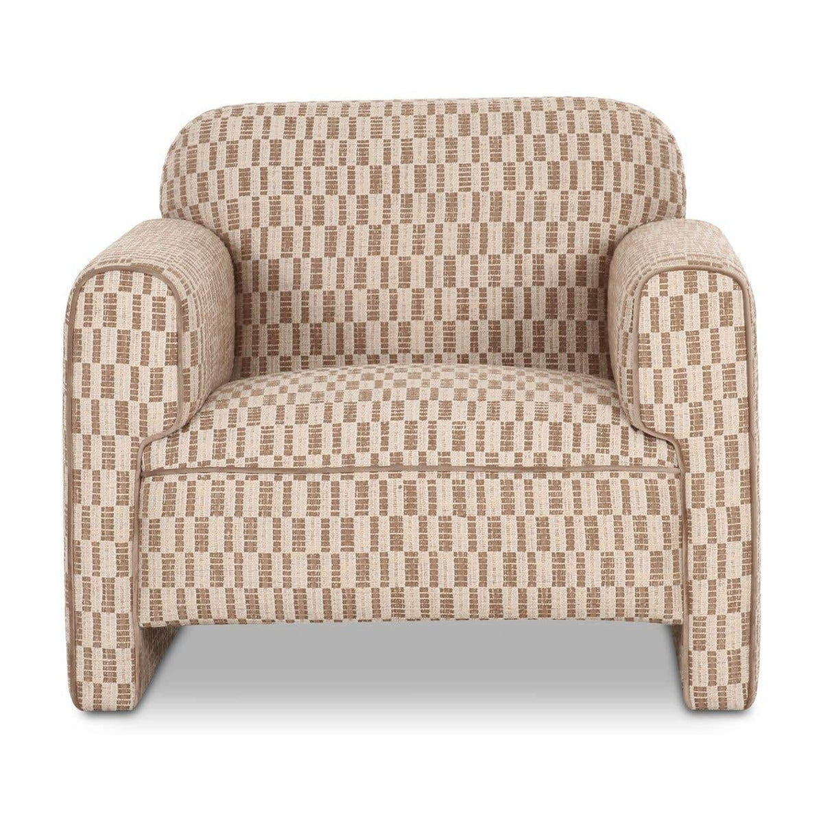 Leo Accent Chair Taupe by Moe's Home Collection