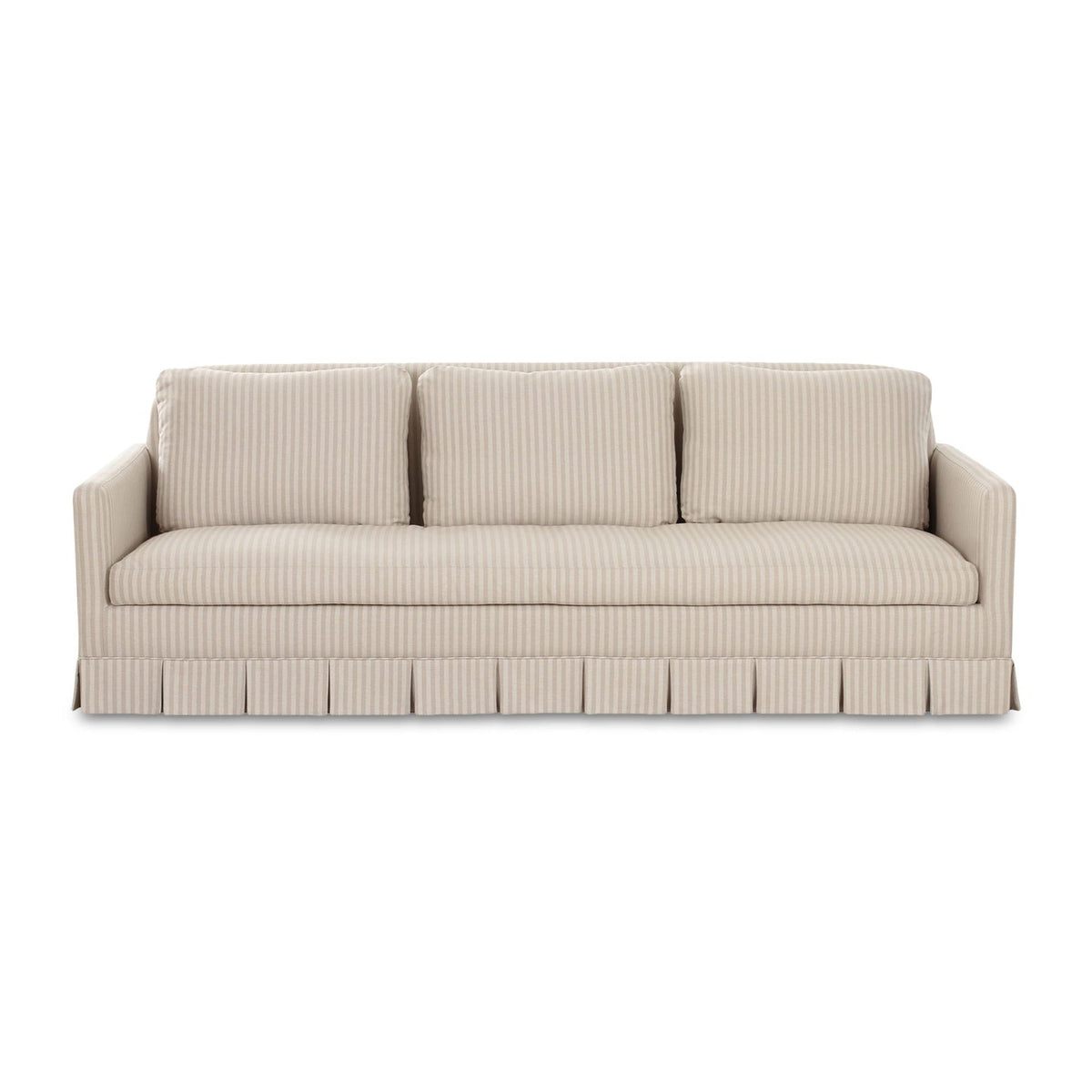 Pellicano Sofa Beige Stripe by Moe's Home Collection