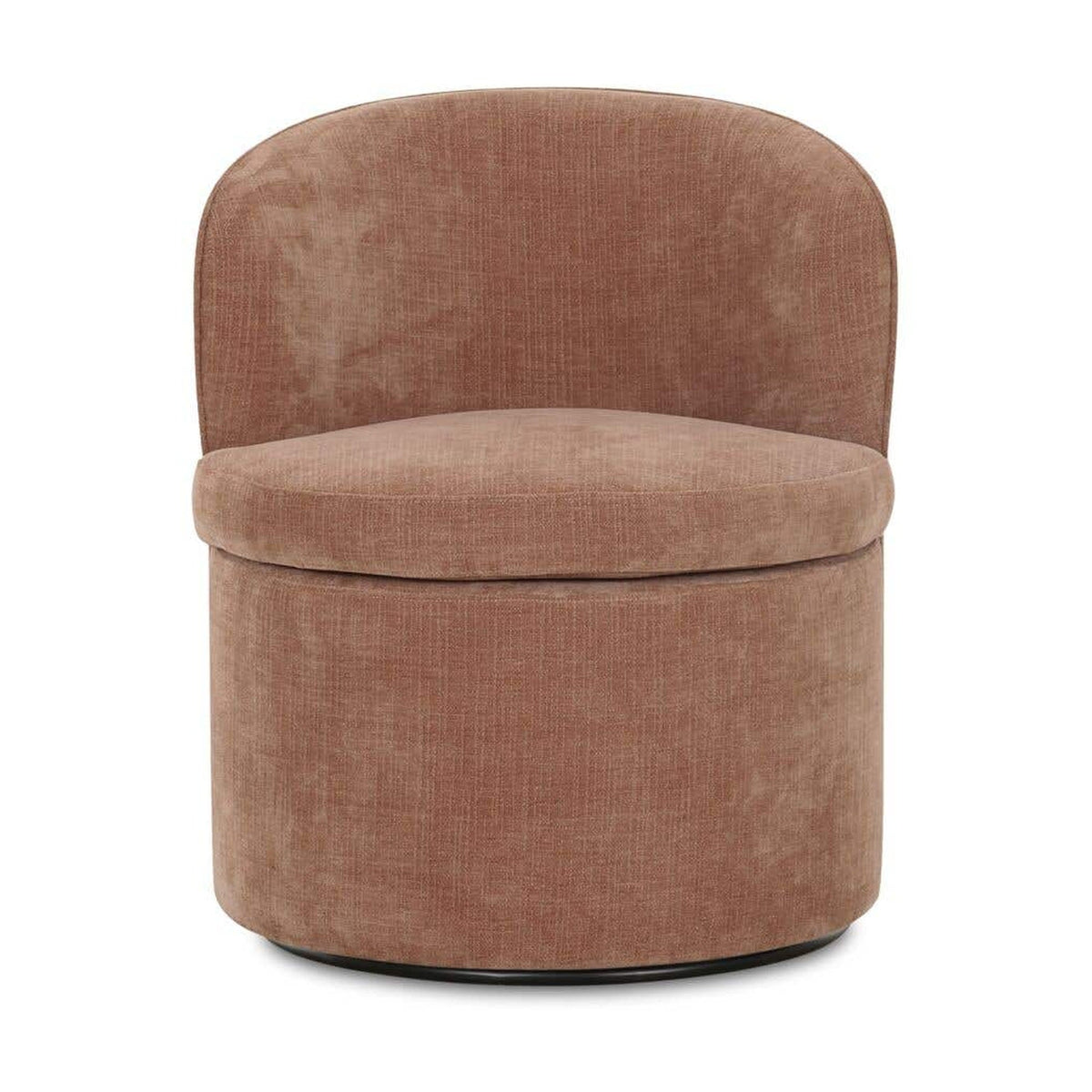 Dane Swivel Dining Chair Heritage Pink by Moe's Home Collection