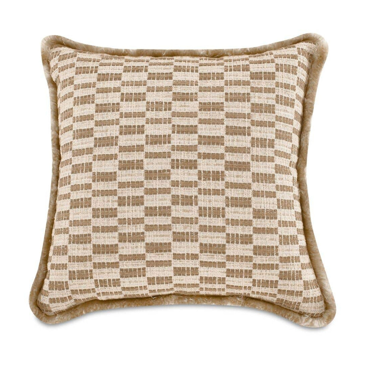 Leone Cushion Taupe by Moe's Home Collection
