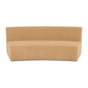 Naomi Concave Sofa Golden Yellow by Moe's Home Collection