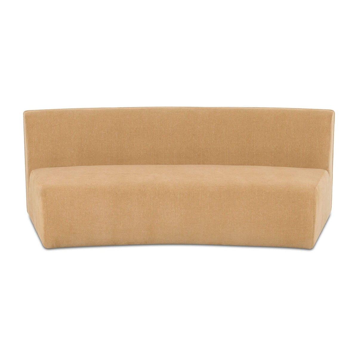Naomi Concave Sofa Golden Yellow by Moe's Home Collection