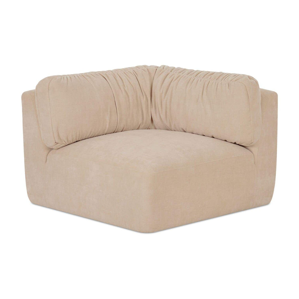 Matina Corner Chair Oatmeal by Moe's Home Collection