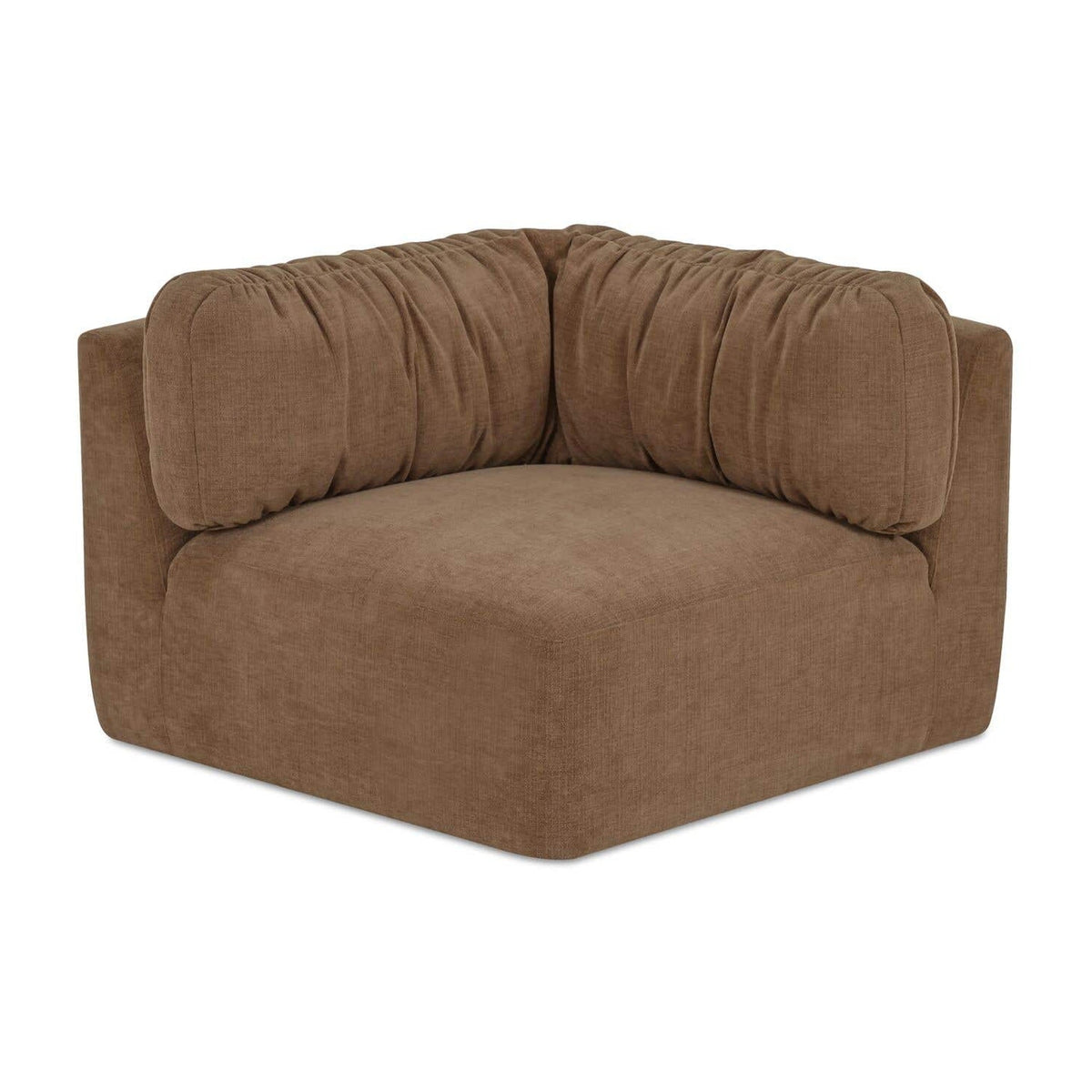 Matina Corner Chair Taupe by Moe's Home Collection