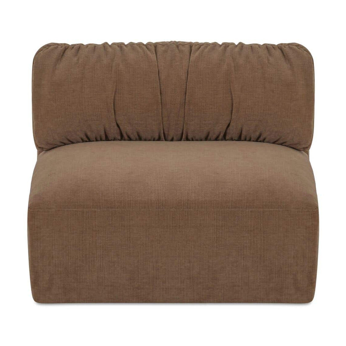 Matina Slipper Chair Taupe by Moe's Home Collection
