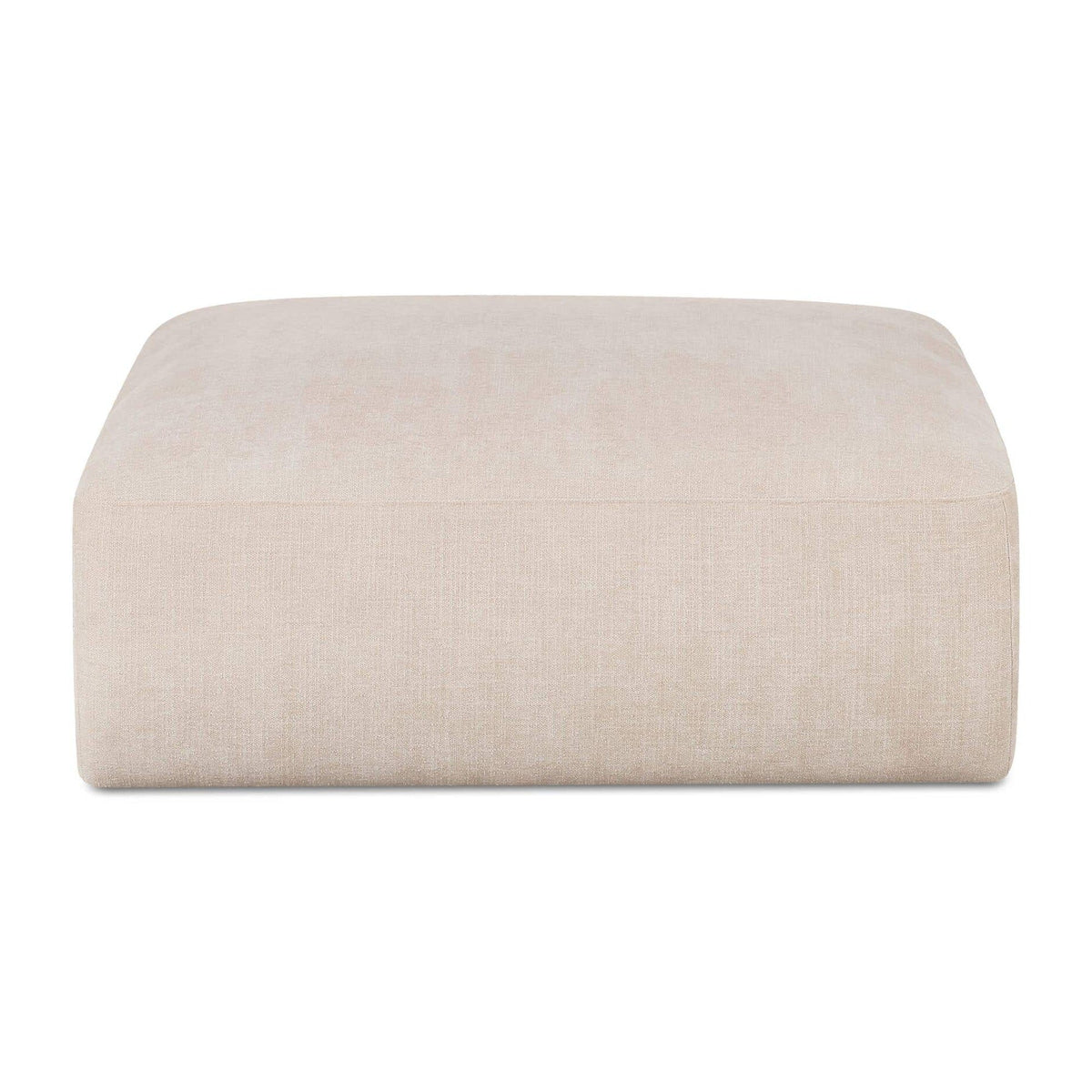 Matina Ottoman Oatmeal by Moe's Home Collection