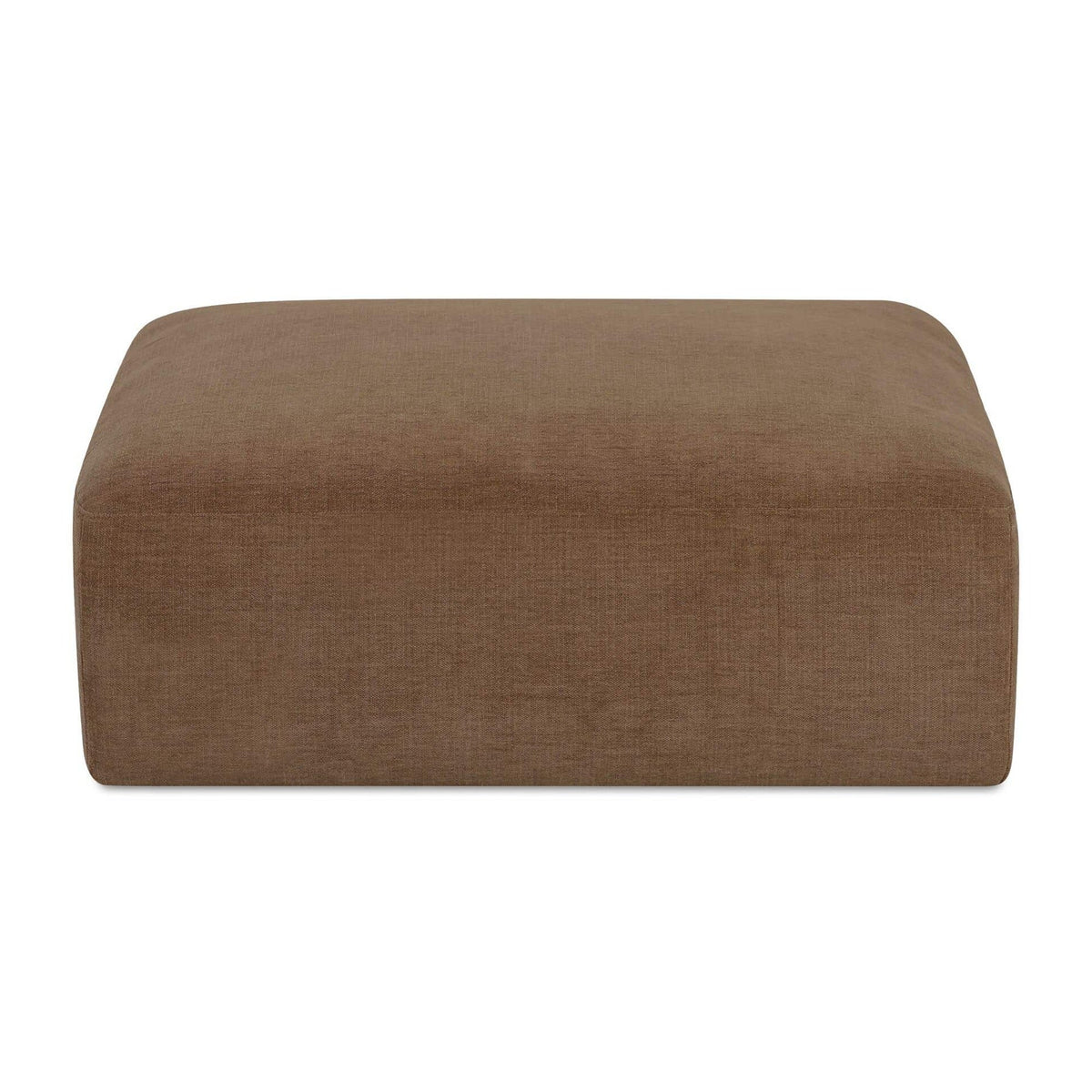 Matina Ottoman Taupe by Moe's Home Collection