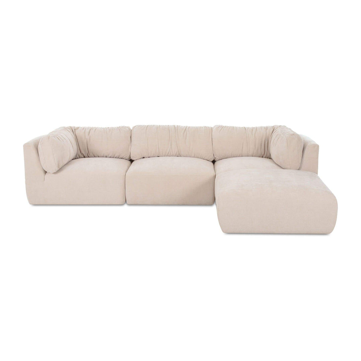 Matina Lounge Modular Sectional Oatmeal by Moe's Home Collection