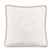 Carr 20In Cushion Faux Fur Cream by Moe's Home Collection