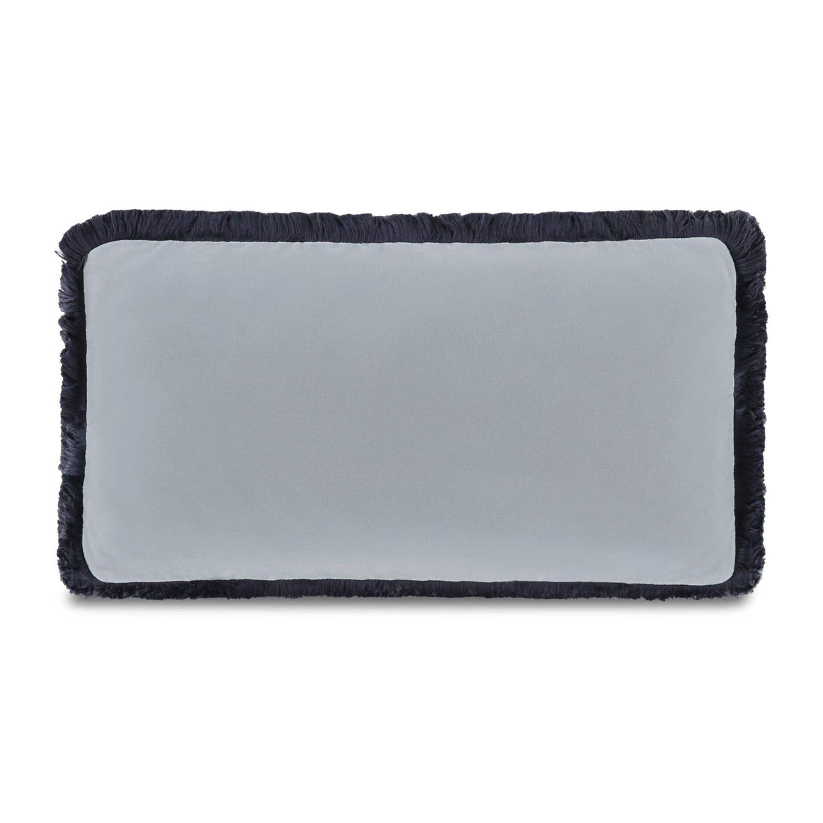 Yasmin Lumbar Cushion Light Blue Faux Mohair by Moe's Home Collection