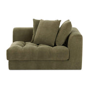 Davie Right Arm Facing Chair Olive by Moe's Home Collection