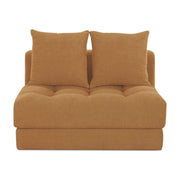 Davie Slipper Chair Golden Yellow by Moe's Home Collection