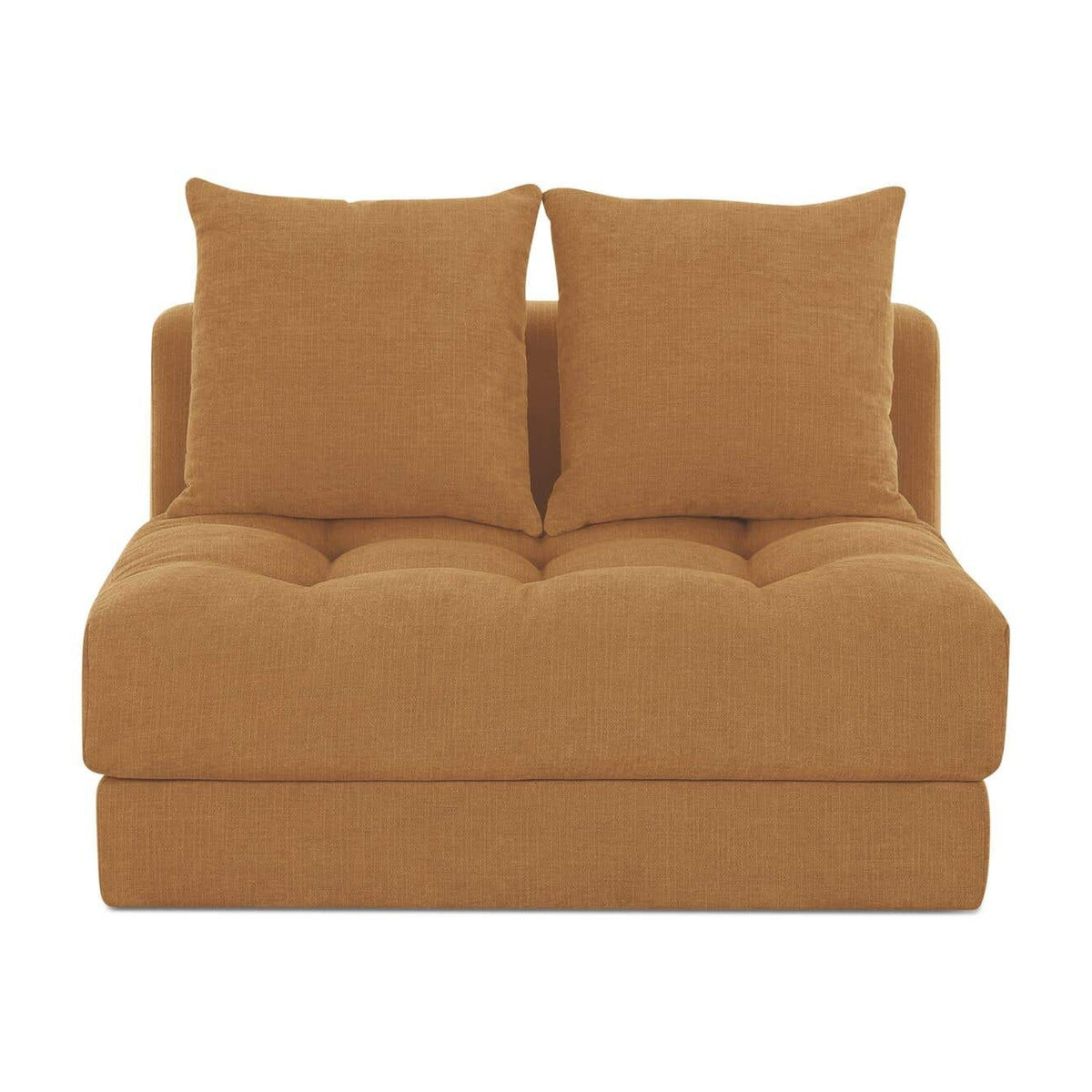 Davie Slipper Chair Golden Yellow by Moe's Home Collection