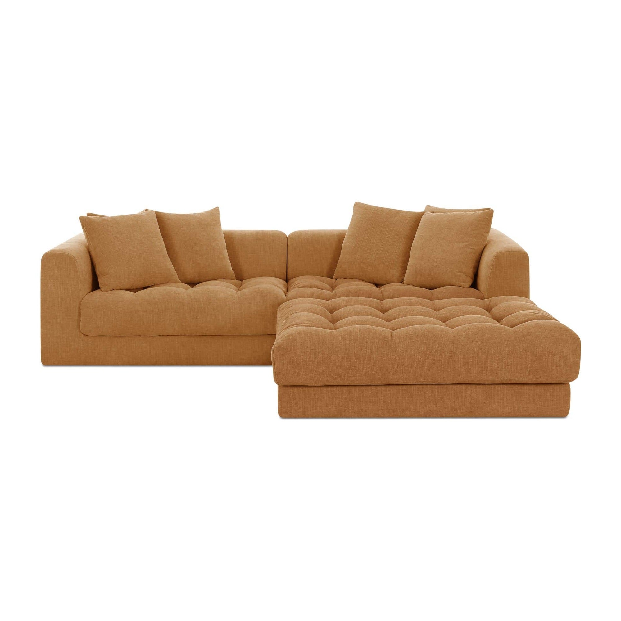Davie Nook Modular Sectional Golden Yellow by Moe's Home Collection