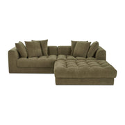 Davie Nook Modular Sectional Olive by Moe's Home Collection