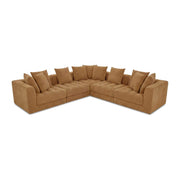 Davie Classic L Modular Sectional Golden Yellow by Moe's Home Collection