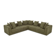 Davie Classic L Modular Sectional Olive by Moe's Home Collection