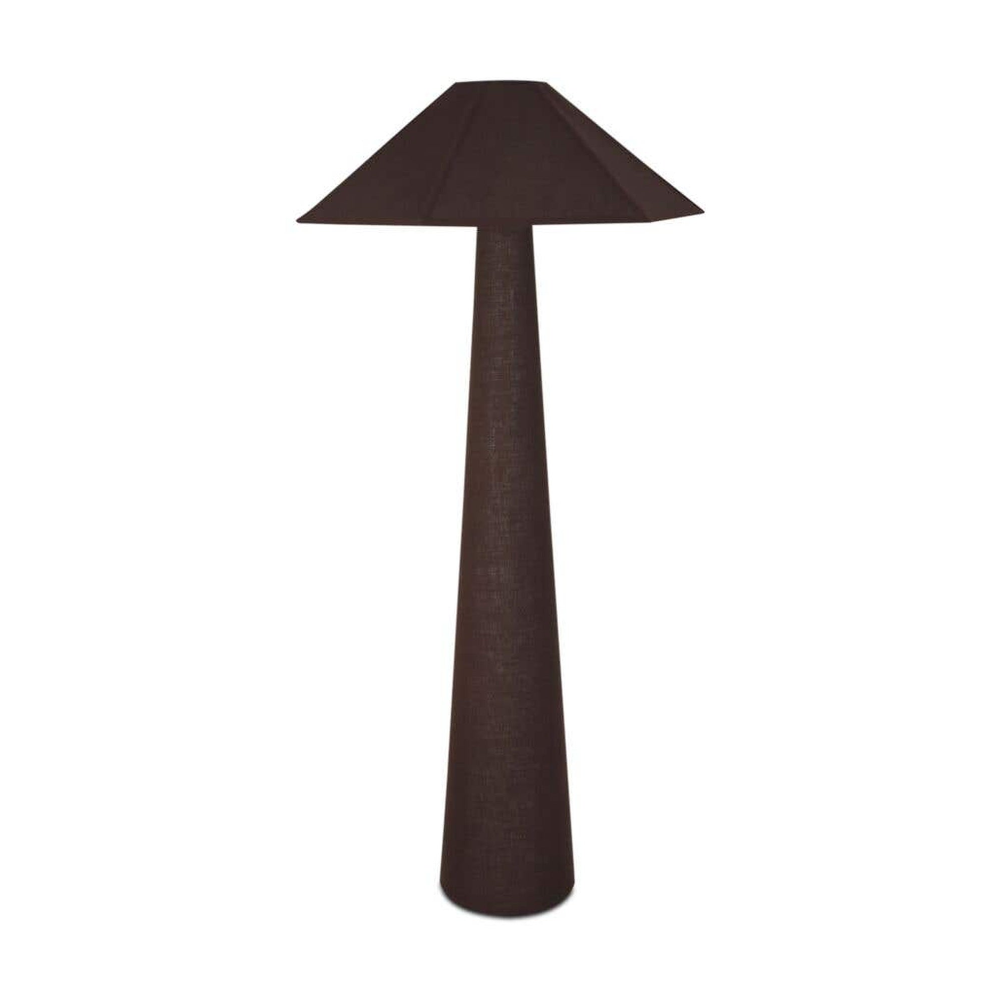 Gigi Floor Lamp Dark Brown Floor Lamp by Moe's Home Collection