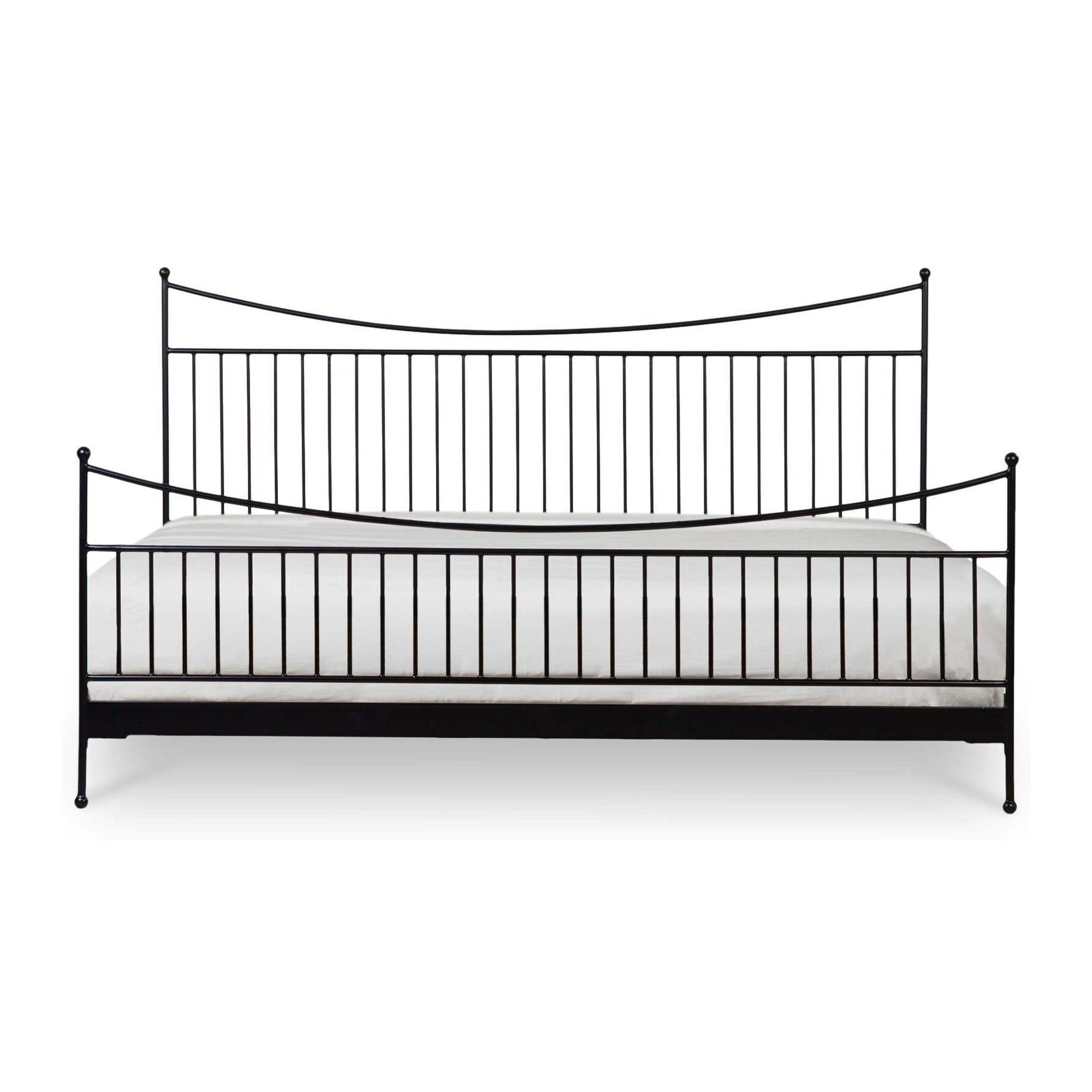 Monet Queen Bed Black by Moe's Home Collection