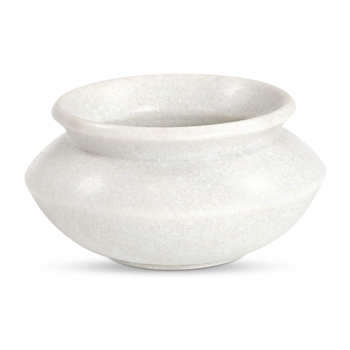 Romano Vessel White Marble by Moe's Home Collection