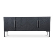 Fishbone Sideboard Black by Moe's Home Collection