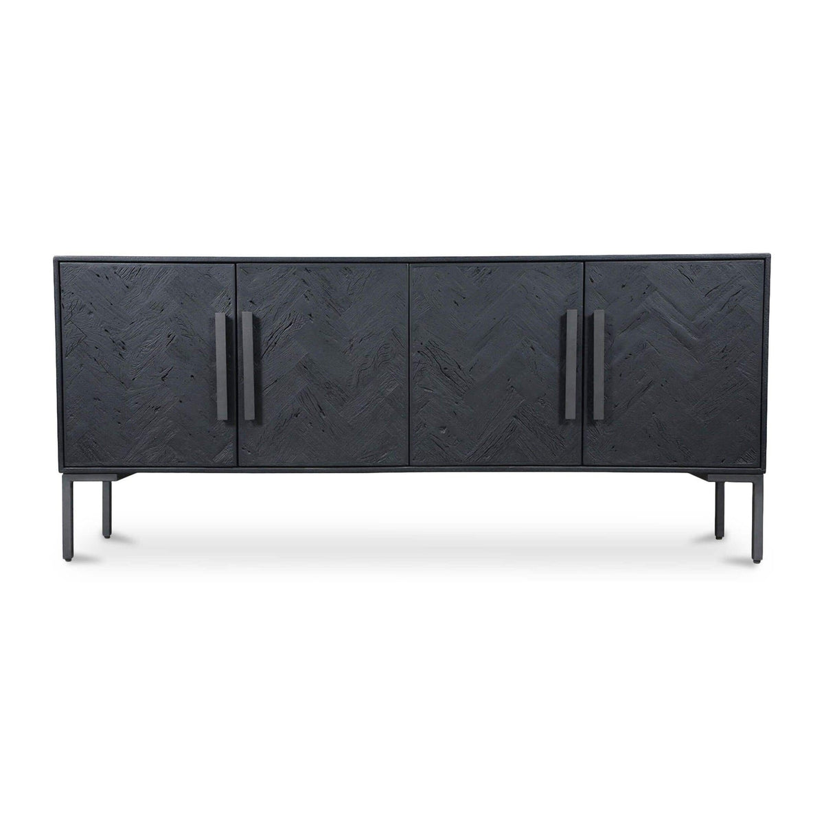 Fishbone Sideboard Black by Moe's Home Collection