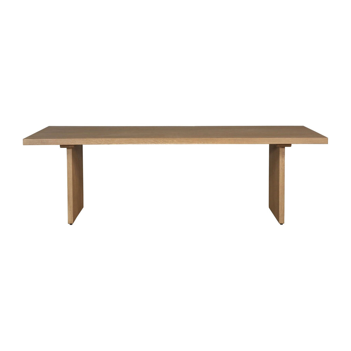 Koshi Dining Table Sandblasted Amber Oak by Moe's Home Collection
